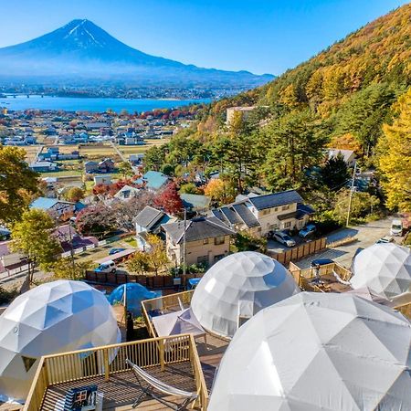 Hotel Mt.Fujiグランピングテラス　嶺乃華 Fujikawaguchiko Esterno foto