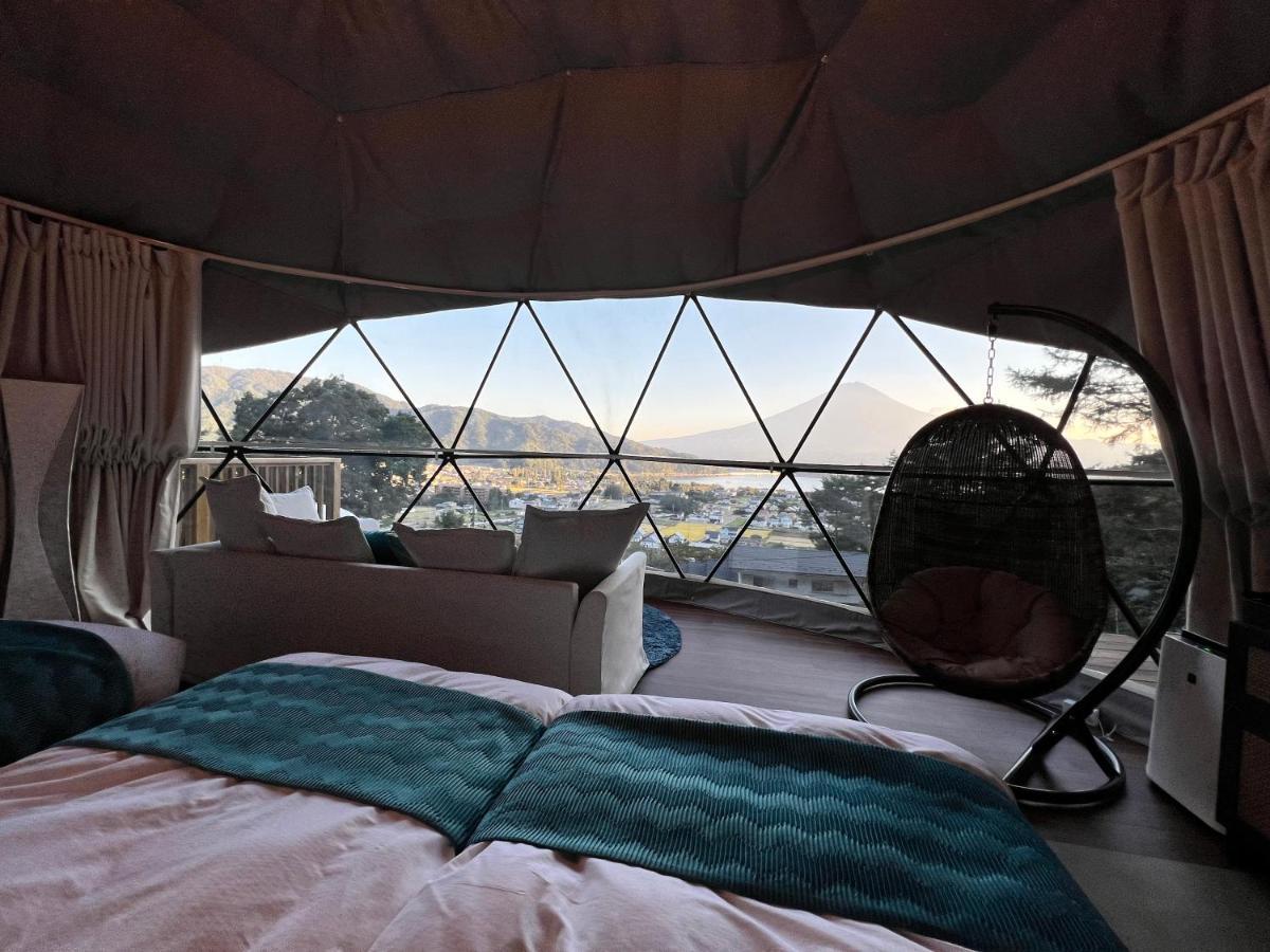 Hotel Mt.Fujiグランピングテラス　嶺乃華 Fujikawaguchiko Esterno foto