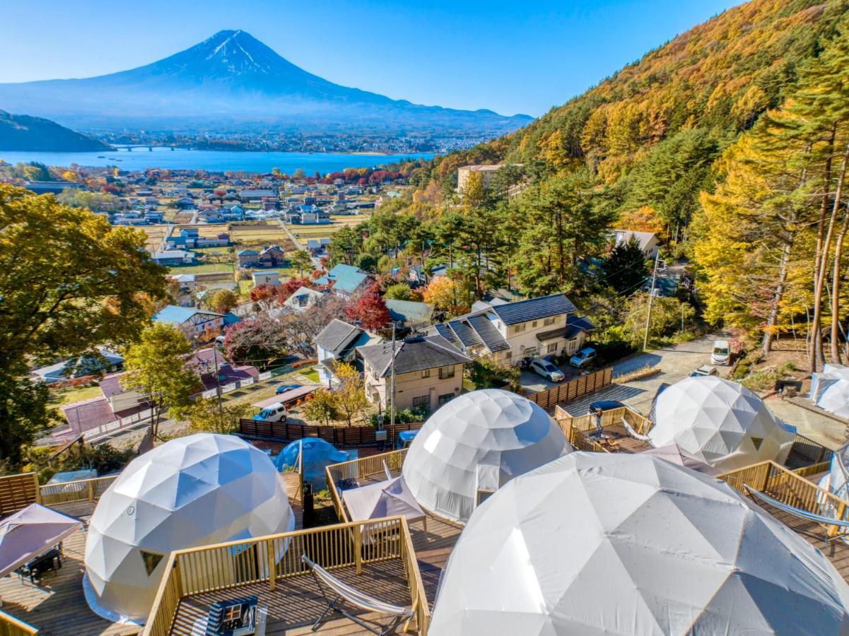 Hotel Mt.Fujiグランピングテラス　嶺乃華 Fujikawaguchiko Esterno foto