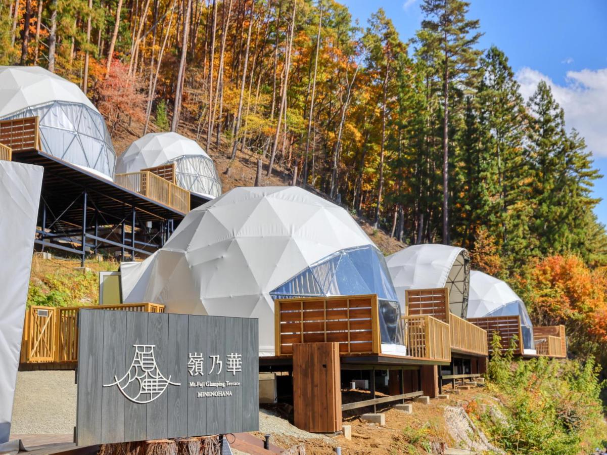 Hotel Mt.Fujiグランピングテラス　嶺乃華 Fujikawaguchiko Esterno foto